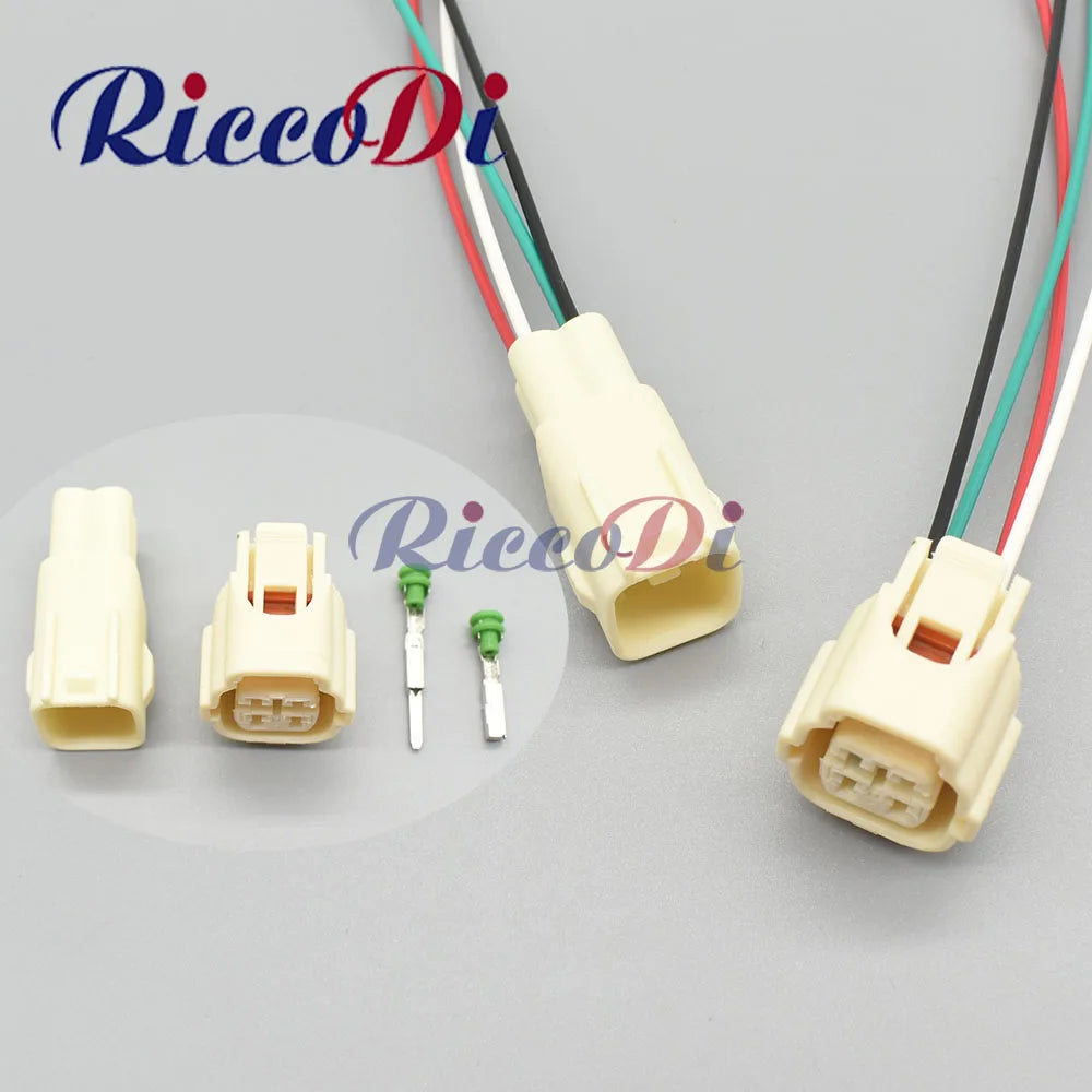 4 Pin Sealed Waterproof Automotive Electrical Wiring Connector 7283-7040-40 7282-7040-30 for Auto, Male and Female Plug