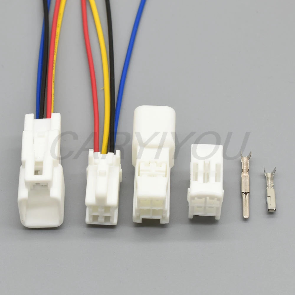 Detail of 4 Pin Automotive Electrical Connector 6520-0349 waterproof housing for SRS Air Spring Socket Plug