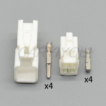 4 Pin Automotive Connector 6520-0349 installed in Toyota Lexus SRS Air Spring wiring harness