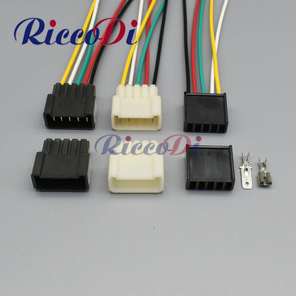 5 pin Citroen glass lift switch high current male plug connector