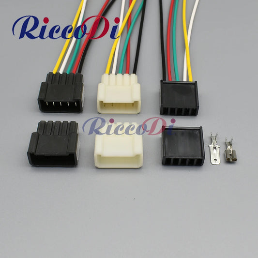 5 pin Citroen glass lift switch high current male plug connector