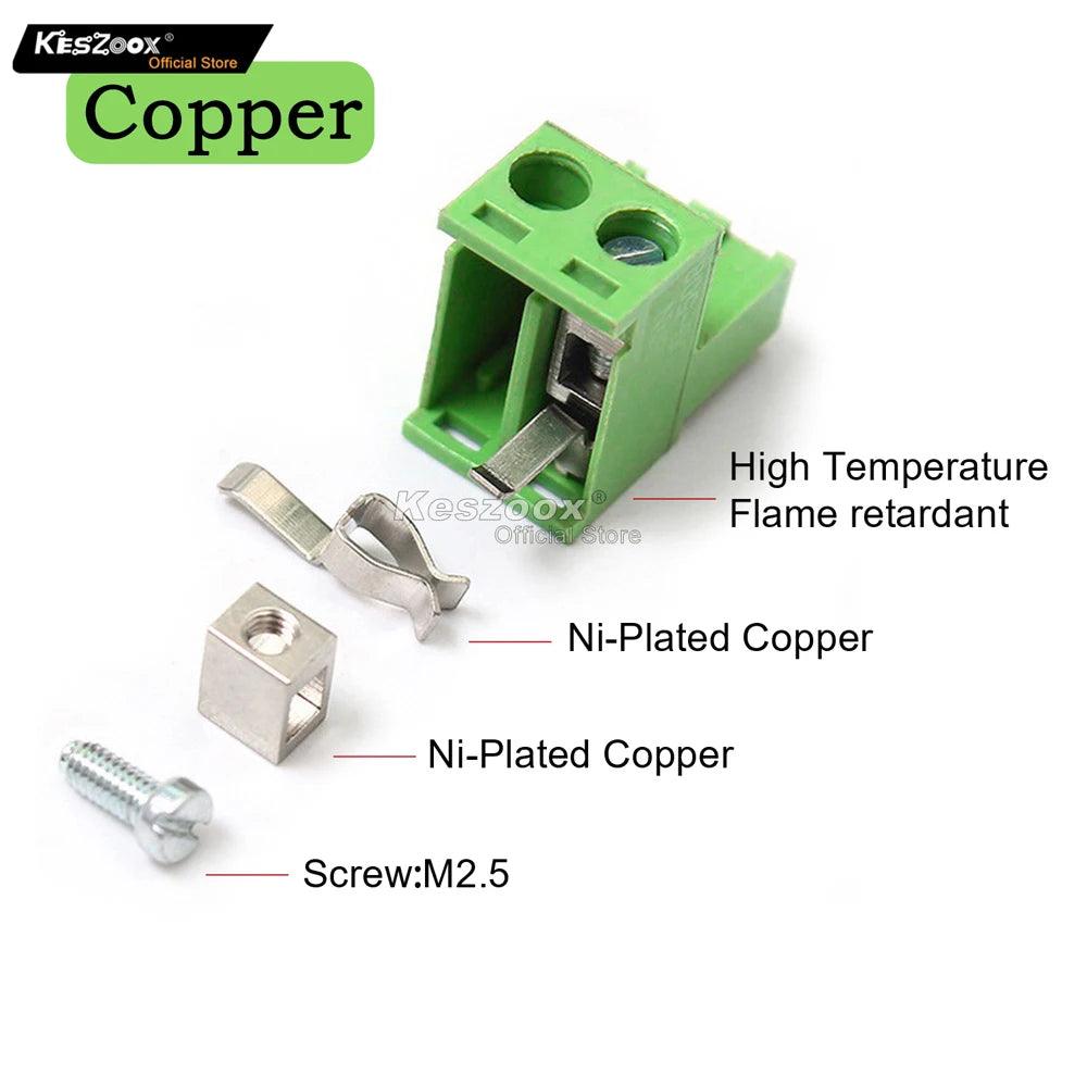 5.08mm 3 Pin Phoenix Type Connector Green-5