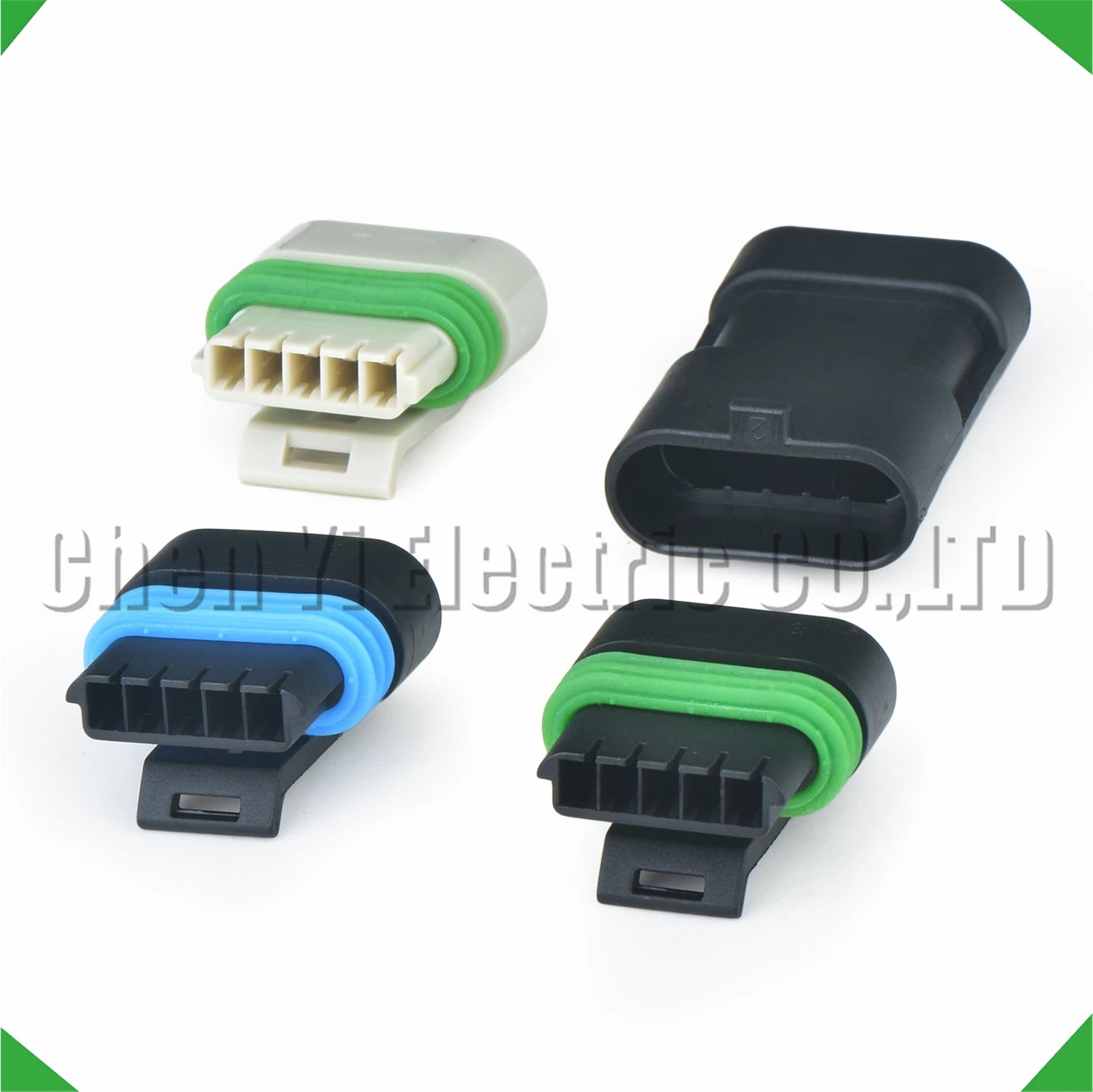 5 pin automotive ignition coil connector with built-in igniter