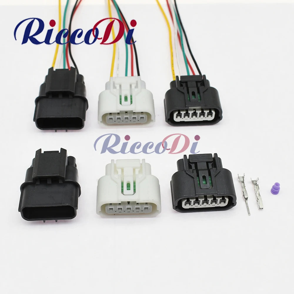 5 Pin auto waterproof connector for Honda, mass air flow sensor, intake pressure and oxygen sensor plug 6189-1081 6189-6909