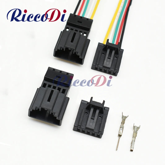 5 Pin female and male automotive steering wheel connector 8R0973605 1418778-2 1563569-1 8R0973705 car wire socket