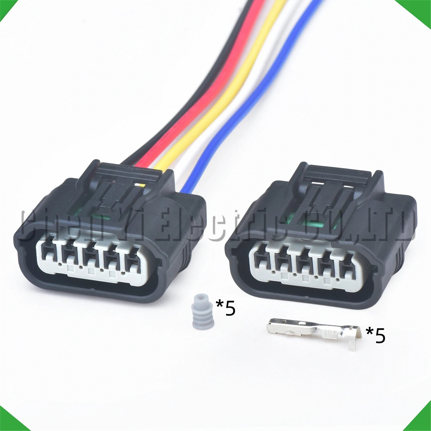 5 Pin automotive connectors for turbocharged motor, wire harness plug 6189-6909 compatible with Honda Accord, Civic, CRV