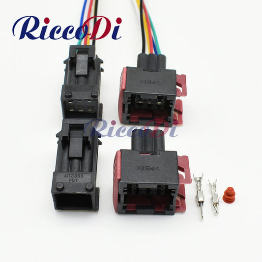 1-1-963212-1 6 pin 3.5 series automobile wire harness waterproof socket connector 1-962349-1 1-965426-1 1-965425-1
