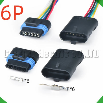 6 pin accelerator pedal wire harness plug