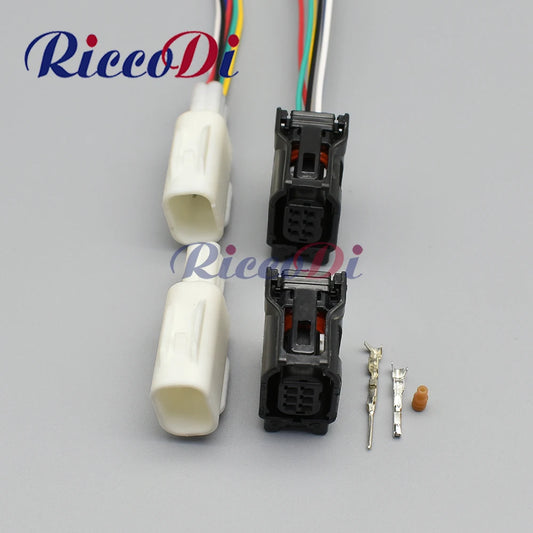 6 pin Sumitomo reversing radar probe automotive male female connector