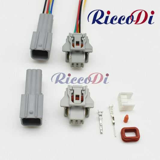 6 pin 0.6 series auto reversing radar probe electric eye rear view camera cable harness socket for Toyota 90980-12790