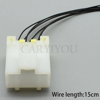 Male female 6 way motormeter connector car instrument high current socket with cables series 7122-6060 7123-6060