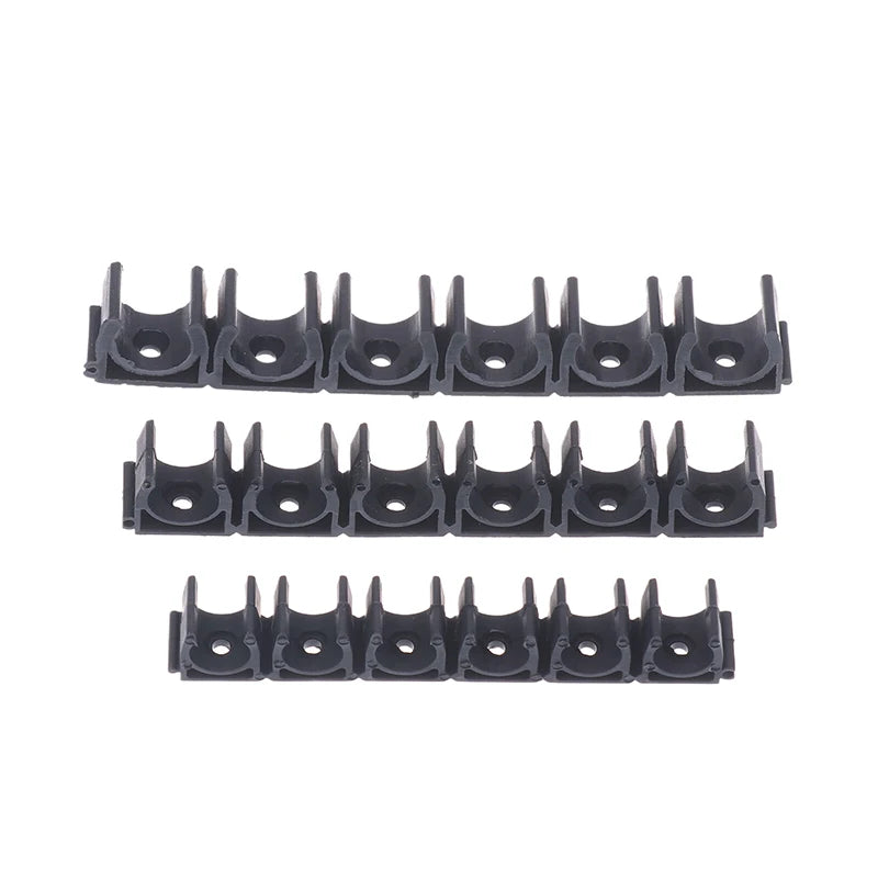 6 way pneumatic tube fixing clamp for 4-20mm pipes