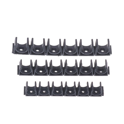 6 way pneumatic tube fixing clamp for 4-20mm pipes