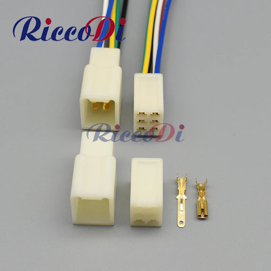 6 ways 6130-0560 DJ7061-2.8-11/21 male female Sumitomo MTW 2.8mm (110) series unsealed wiring harness cable connector