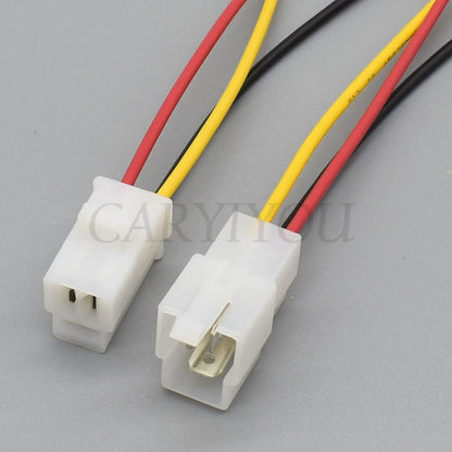 Waterproof sealing of 6.3mm 3-pin automotive wire connector CDI battery charger 6110-4533 6120-2033