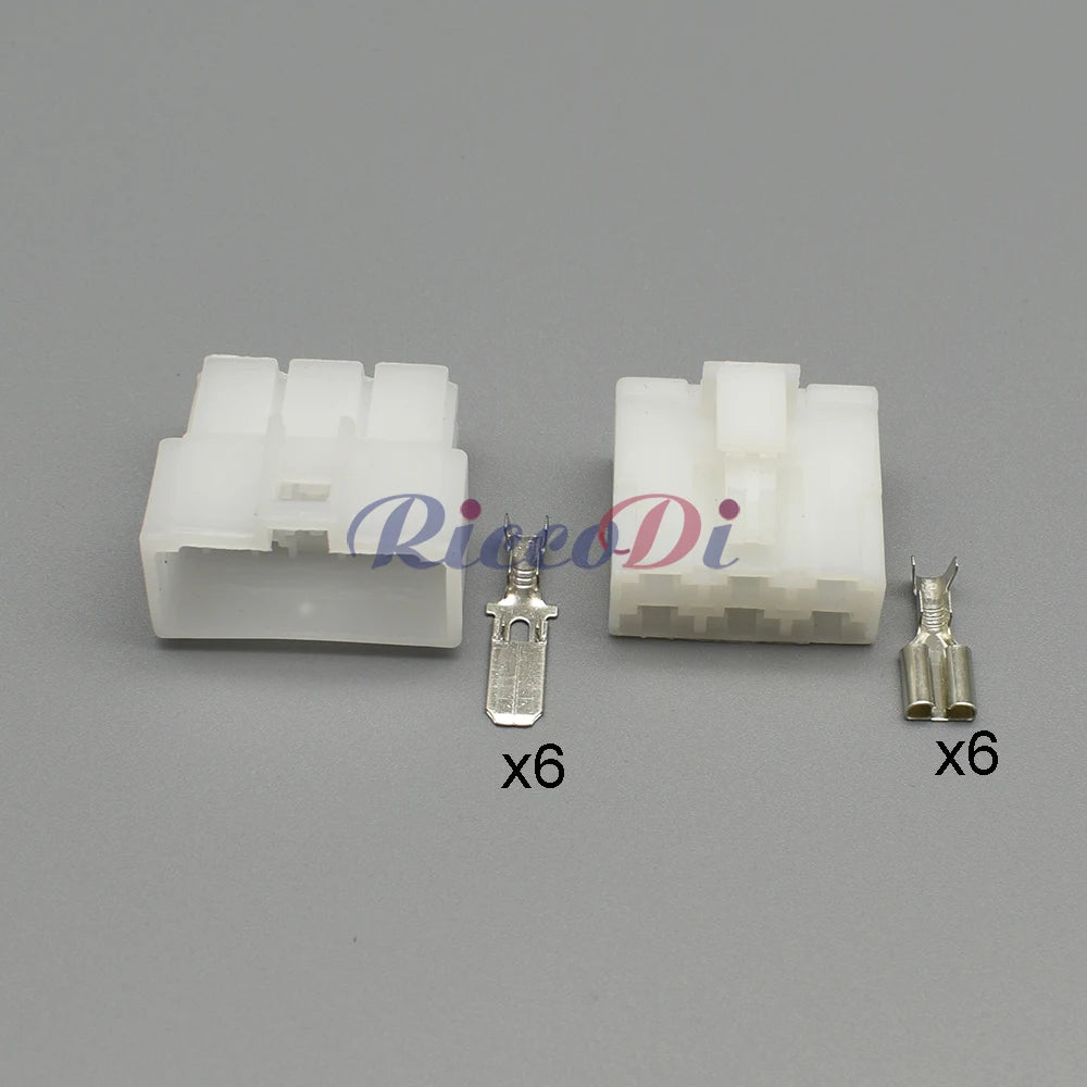 6110-4563 female male socket connector for automotive electrical systems