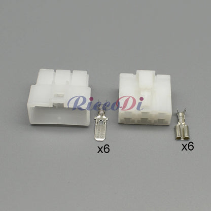 6110-4563 female male socket connector for automotive electrical systems