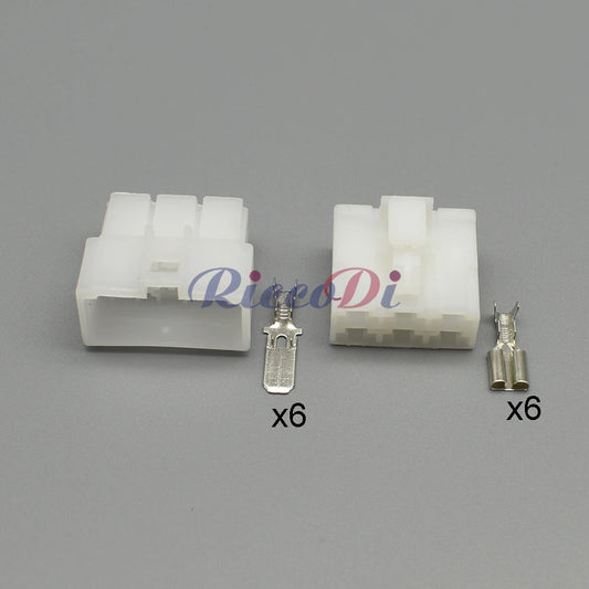 6110-4563 female male socket connector for automotive electrical systems