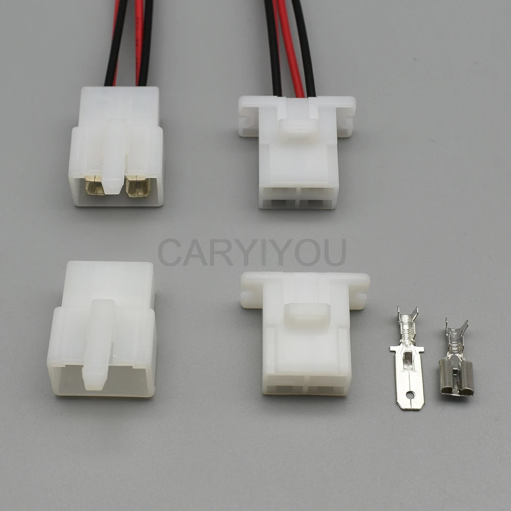 Automotive intake pressure sensor connector 6120-2043, male and female plug for vehicle wiring harness