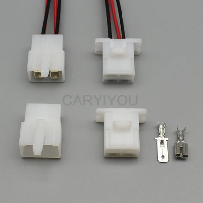 Automotive intake pressure sensor connector 6120-2043, male and female plug for vehicle wiring harness