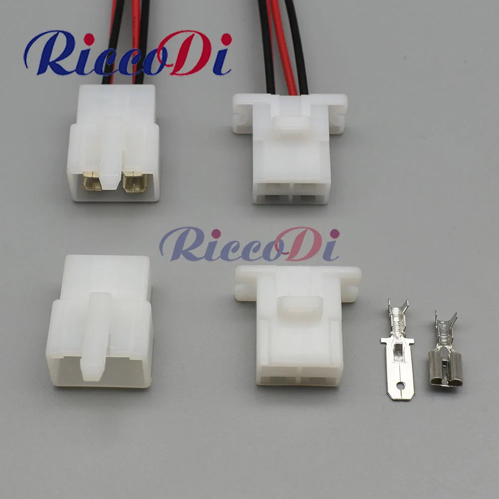 6120-2043 intake pressure sensor wire connector, male and female automotive plug for reliable car wiring