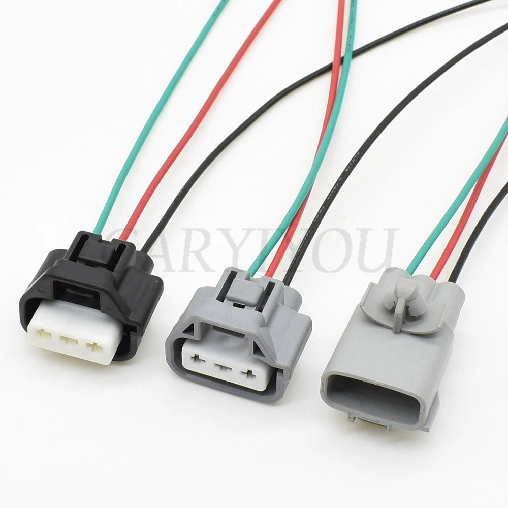 6189-0193 90980-10981 3 pin automotive waterproof wiper water jet plug connector installed in Toyota Reiz GRX13 Camry V5 Lexus IS vehicle