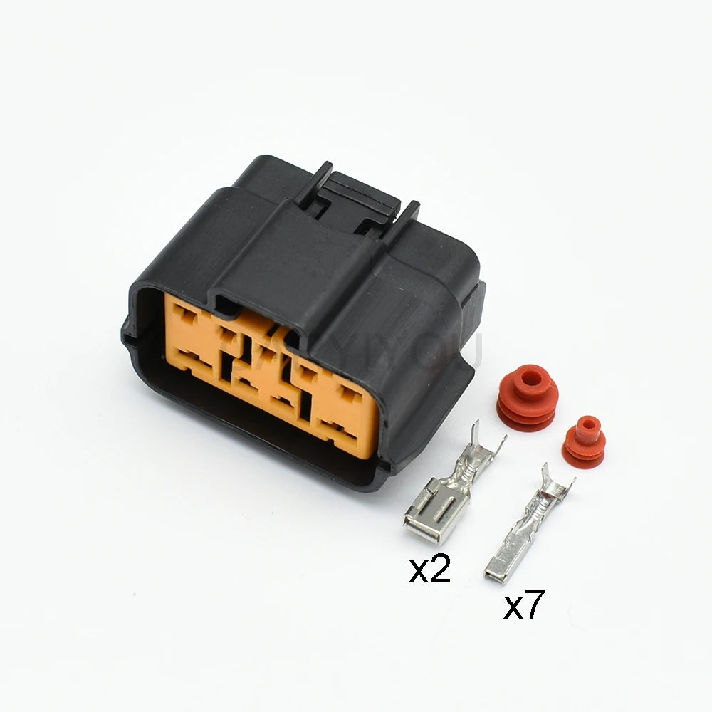 6195-0238 9 pin sealed adapter for auto wire harness composite connector waterproof socket