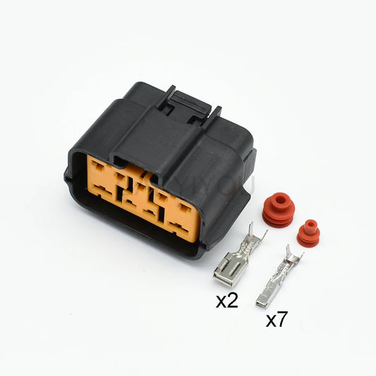 6195-0238 9 pin sealed adapter for auto wire harness composite connector waterproof socket