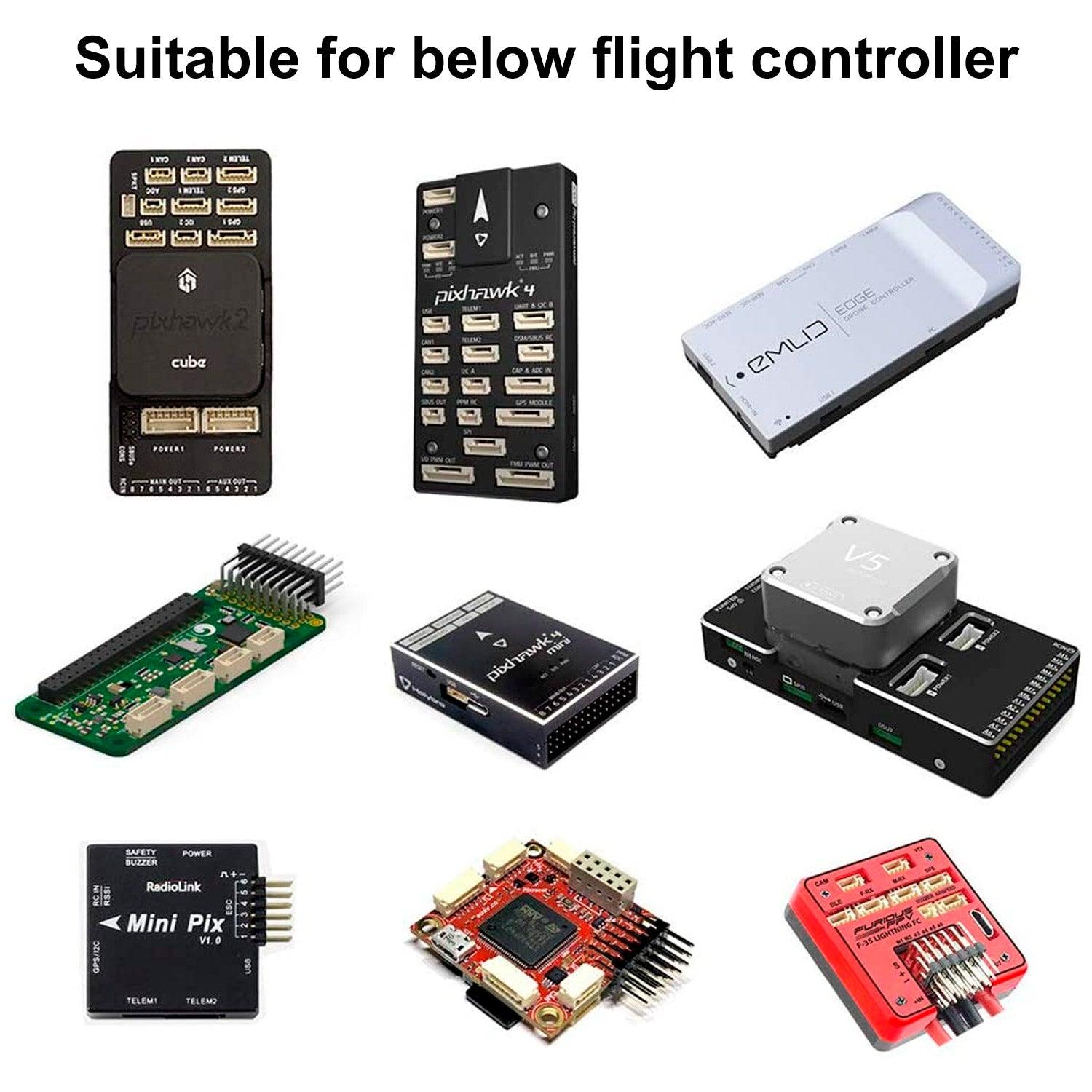 JST-GH1.25 Connector Kit  with Premium 28AWG Pre-Crimped Cables.