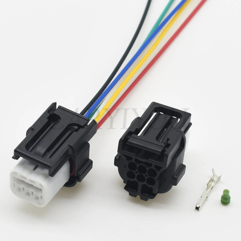 6P AC assembly automobile OBD plug car small current wire harness socket series 7289-9553-30