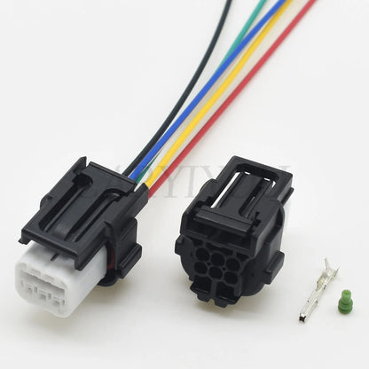 6P AC assembly automobile OBD plug car small current wire harness socket series 7289-9553-30