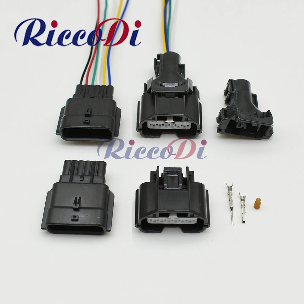 6 pin air flow meter connector 7283-8850-30 auto sensor plug for engine intake systems