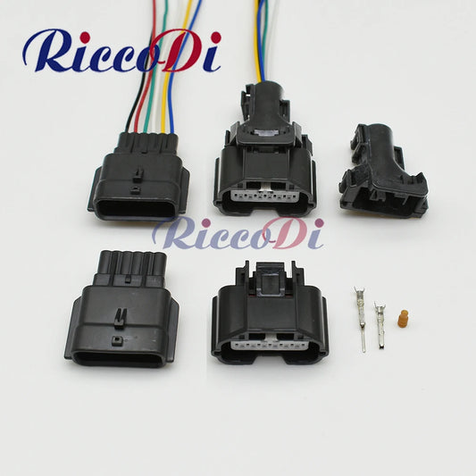 6 pin air flow meter connector 7283-8850-30 auto sensor plug for engine intake systems