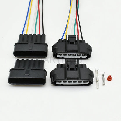 7283-1968-30 90980-11858 6-pin automotive electronic throttle pedal connector, waterproof design for car wiring