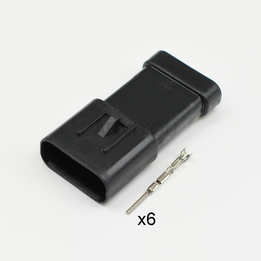 6-pin Tyco automotive accelerator pedal sensor connector 1438153-5 1-1419168-1 waterproof throttle plug for Ford GM