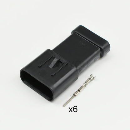 6-pin Tyco automotive accelerator pedal sensor connector 1438153-5 1-1419168-1 waterproof throttle plug for Ford GM