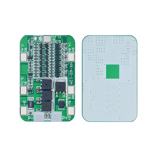 6S Li-Ion lithium battery BMS protection board, 24V charger module for 18650 cells, drill motors, and DIY Lipo battery projects