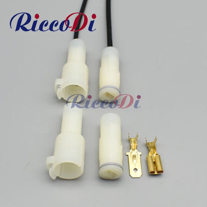 1 Pin 7.8mm automotive wiring harness connector male and female cable plug compatible with 6189-1491 / 6180-1481