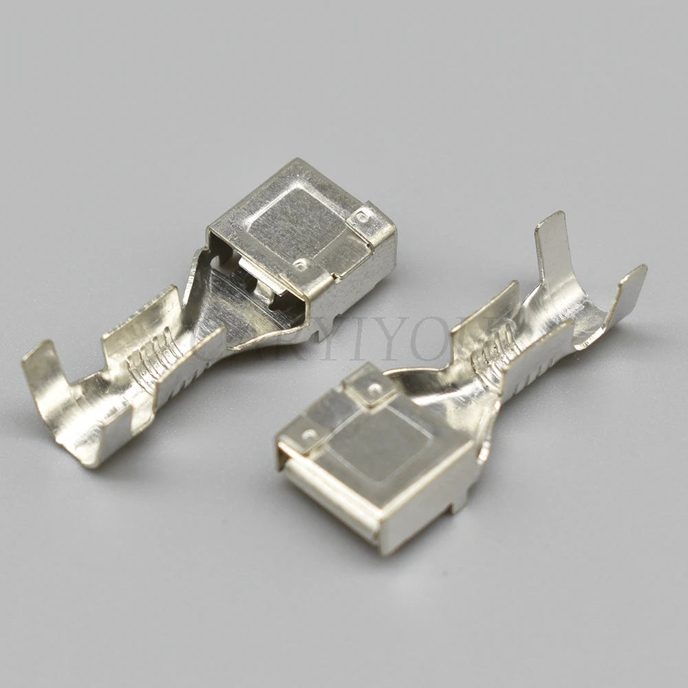7.8MM female loose terminal plug for car wire harness soft jacket detail
