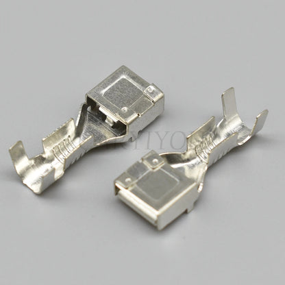 7.8MM female loose terminal plug for car wire harness soft jacket detail