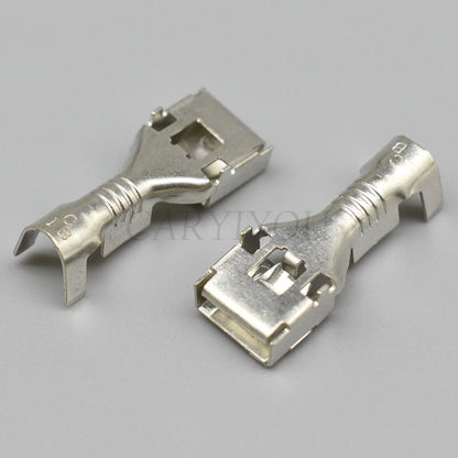 7.8MM female wire connector plugs socket fuse box wire harness soft jacket car loose terminal plug DJ627-7.8B