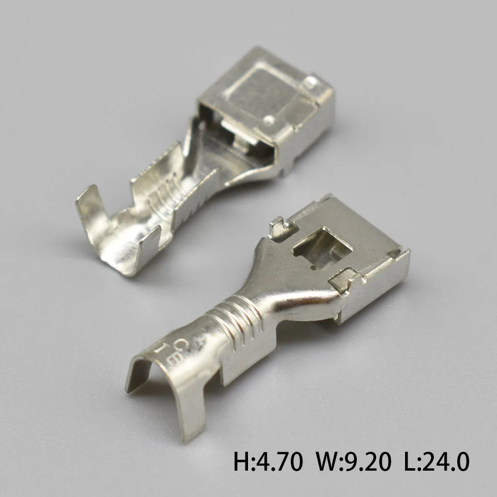 7.8MM female wire connector plugs series for fuse box car wire harness soft jacket DJ627-7.8B
