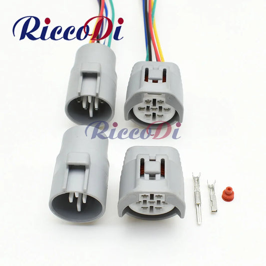 7 hole car waterproof plug AC assembly auto headlight electric wire socket 6189-0127 6188-0067 for Toyota Camry Lexus