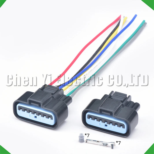 7 pin air flow meter plug harness connector for Mitsubishi MAF sensor wiring