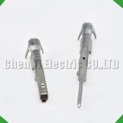 0.6 mm male or female crimp pins for 7116-4416-02 sheath automotive connectors