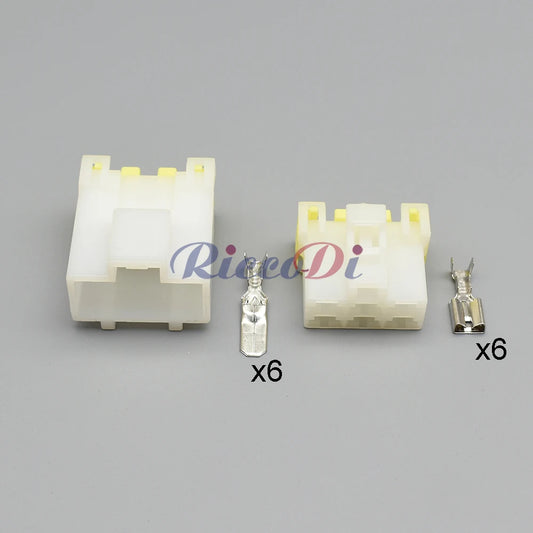 7122-6060 male 6 way motormeter connector car instrument high current socket