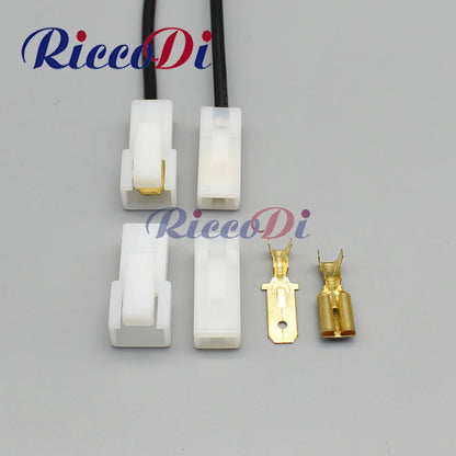 Assembly view of 7123-3010 1-pin automotive connector ensuring proper electrical connection