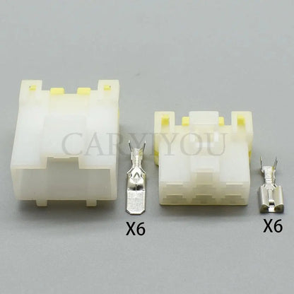 7123-6060 female 6 way motormeter connector high current car instrument socket