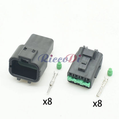7123-7780-40 8 pin female male auto waterproof connector harness plug for S13 lower trans