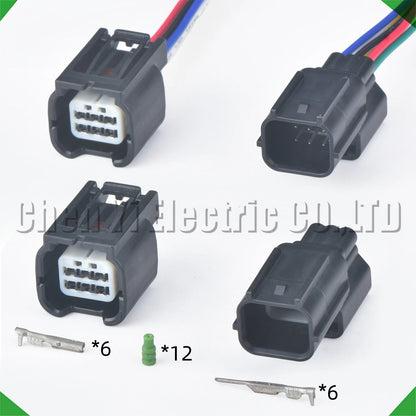 7282-2764-30 6 pin headlight radar connector for Honda